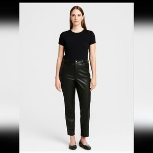 Loft Women's Faux Leather Pants Size 12 NWT